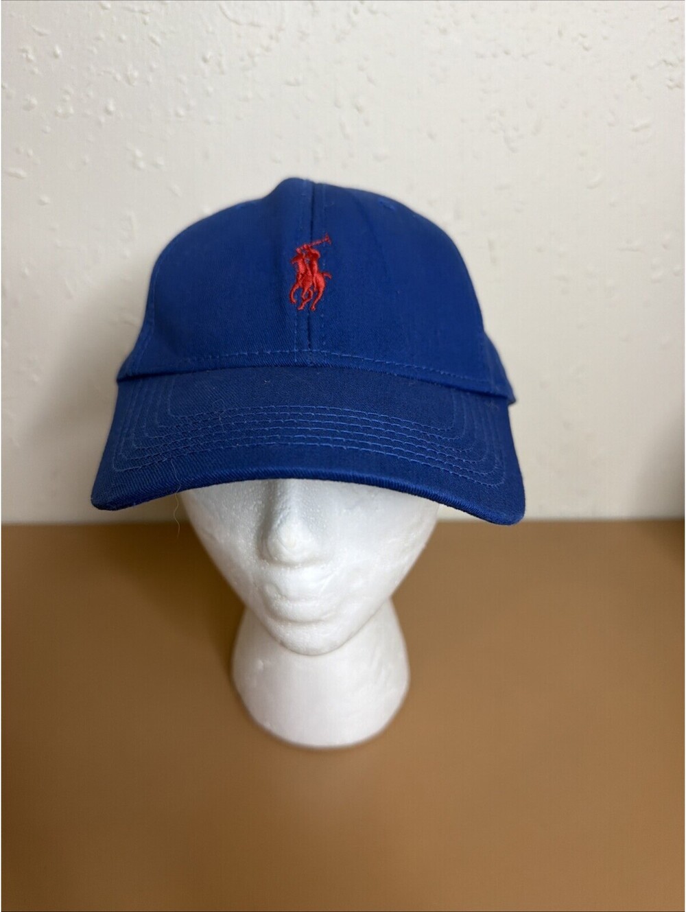 Polo Ralph Lauren Baseball Cap Blue Adjustable Men's One Size Casual (D5)